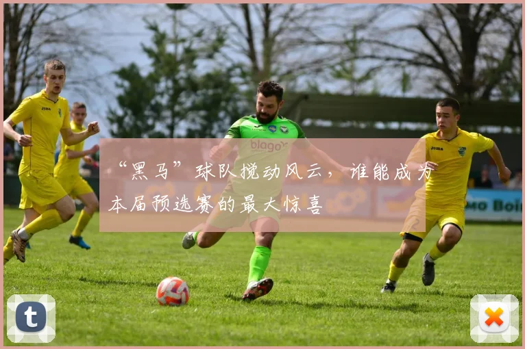 “黑马”球队搅动风云,谁能成为本届预选赛的最大惊喜